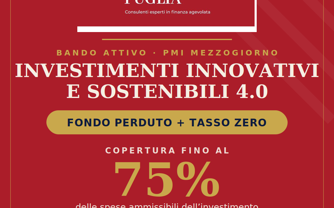 Investimenti Innovativi e Sostenibili 4.0